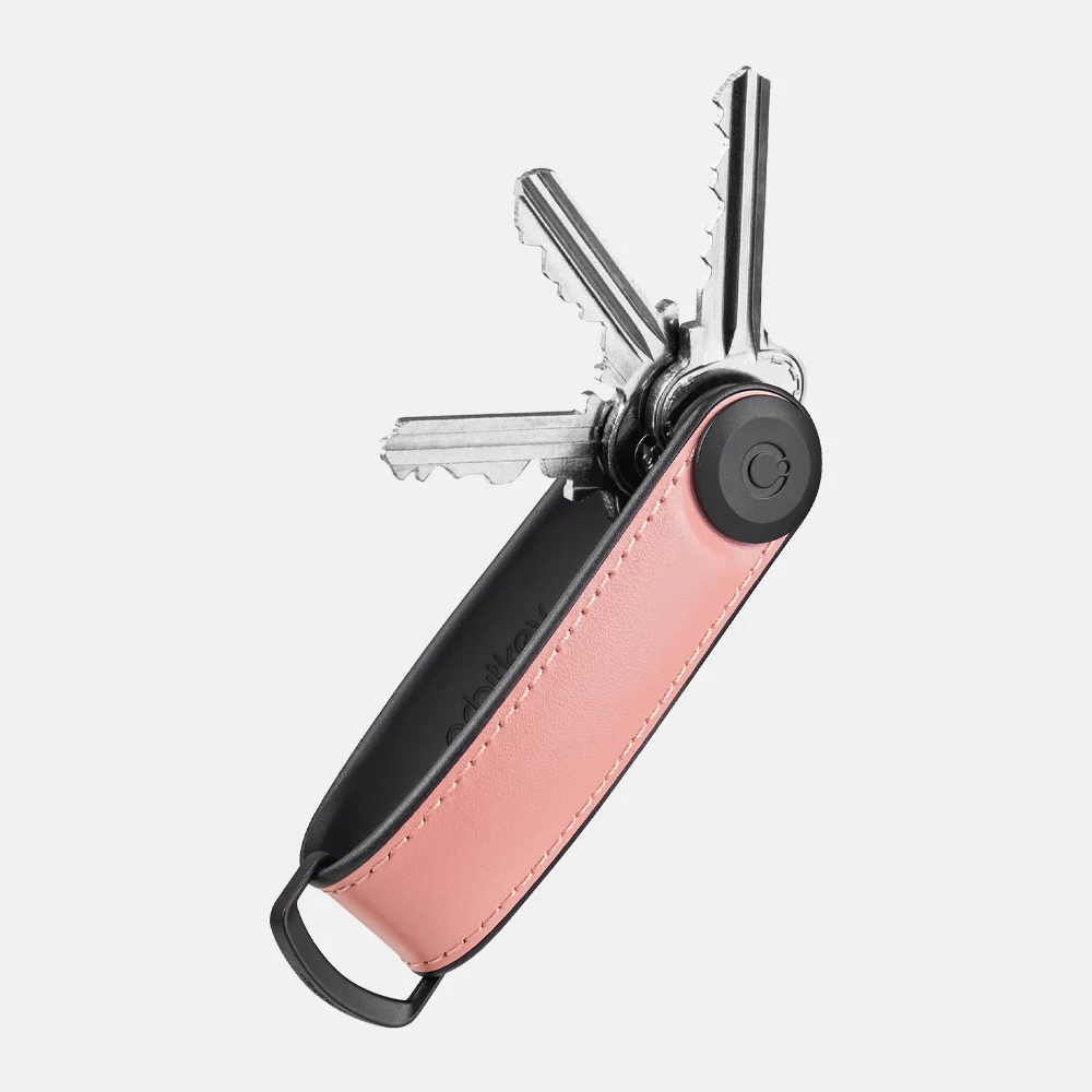 Orbitkey Hybrid Leather sleutelhanger acorn | 021369-Cognac